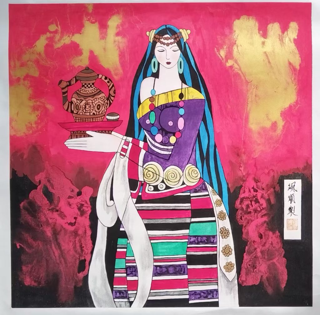 图片[1]-杨风顺《女人》-嘉诚艺术