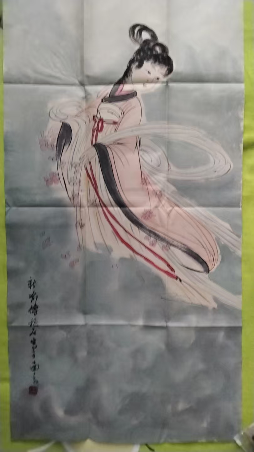 傅抱石《仙女图》-嘉诚艺术