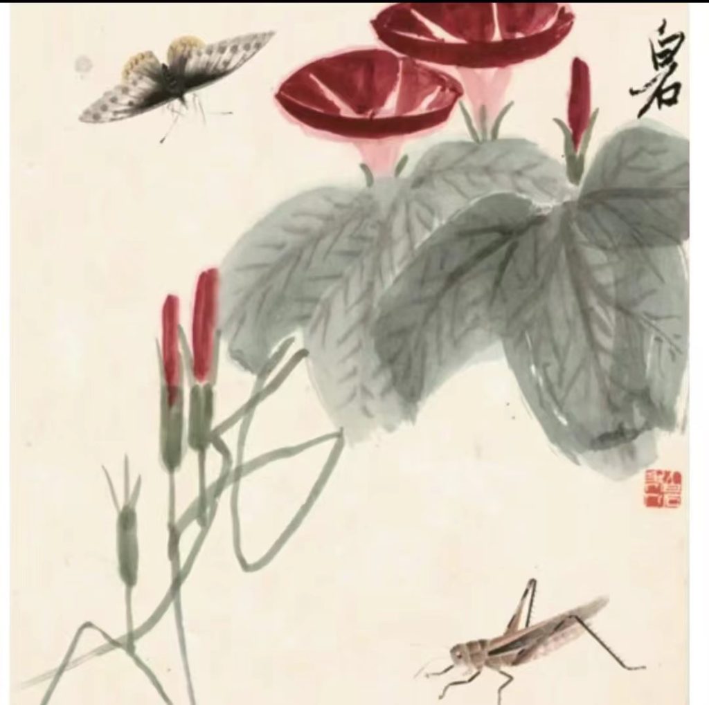 图片[1]-齐白石《可惜无声》-嘉诚艺术