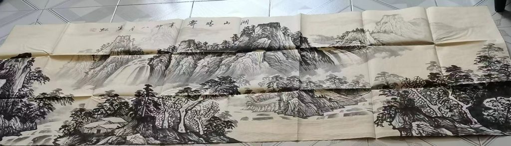 图片[1]-黄宾虹《湖山清𩃤》-嘉诚艺术