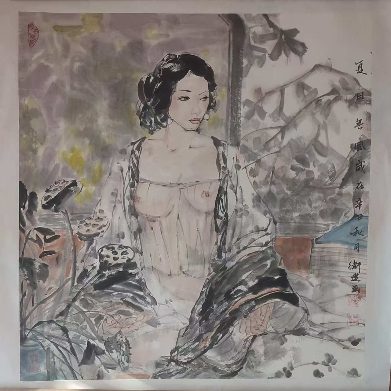 陈卫健《人物画》-嘉诚艺术