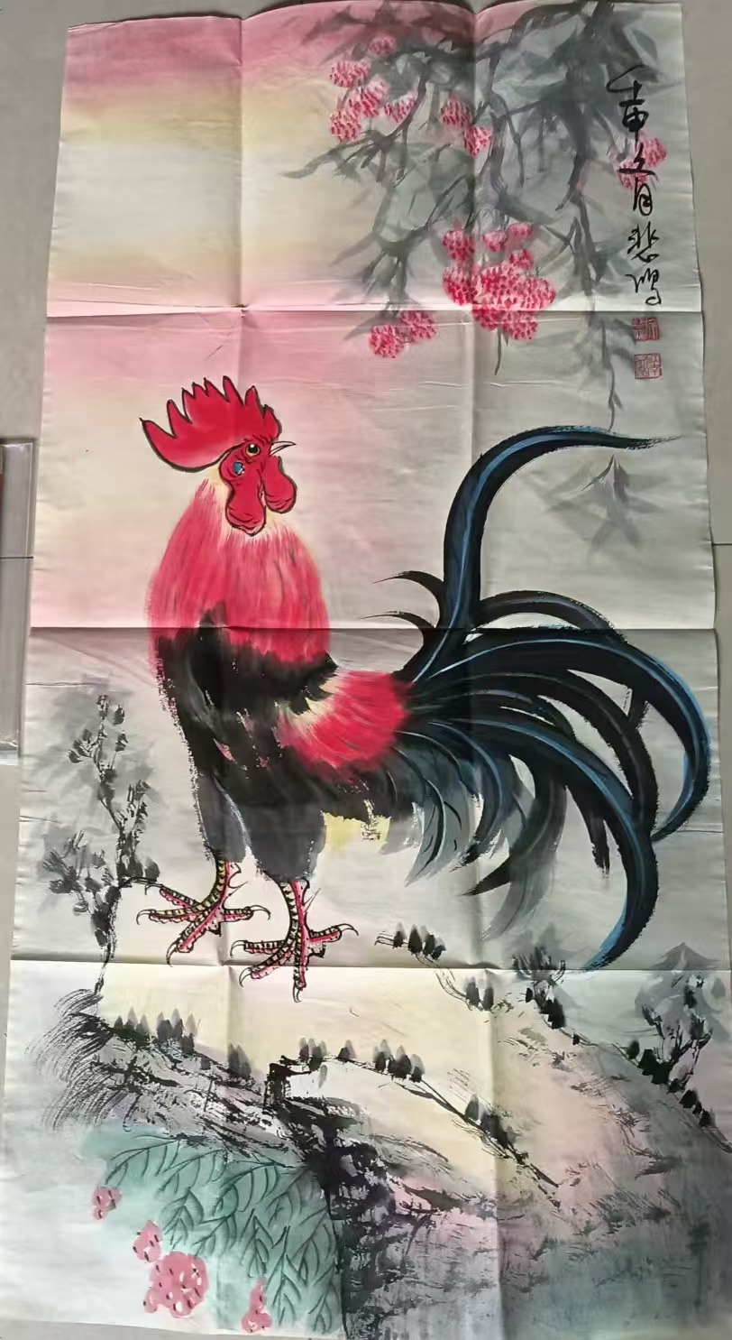 徐悲鸿《大吉大利》