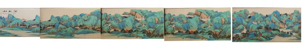 图片[1]-张大千《江山如画》-嘉诚艺术