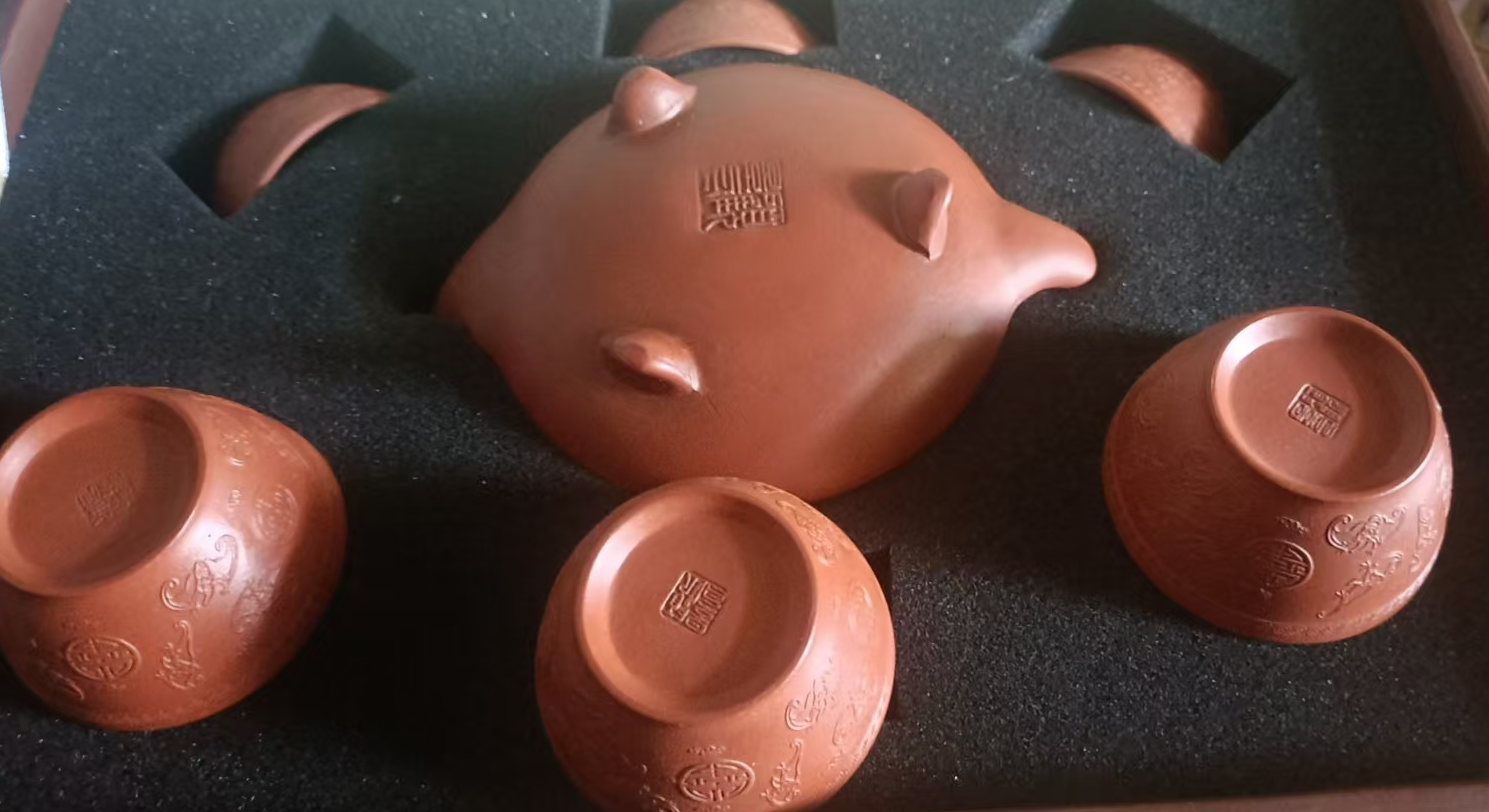 顾景舟《紫砂壶》一套