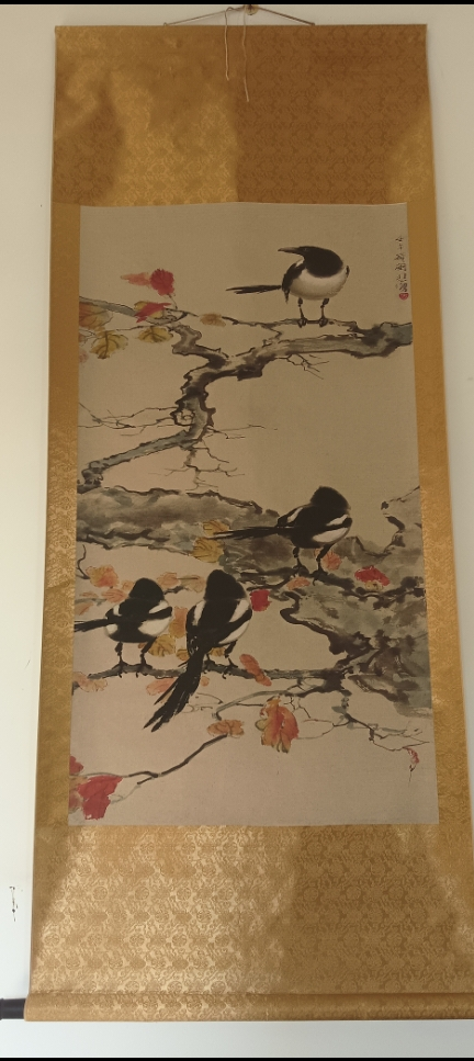 徐悲鸿《花鸟图》-嘉诚艺术