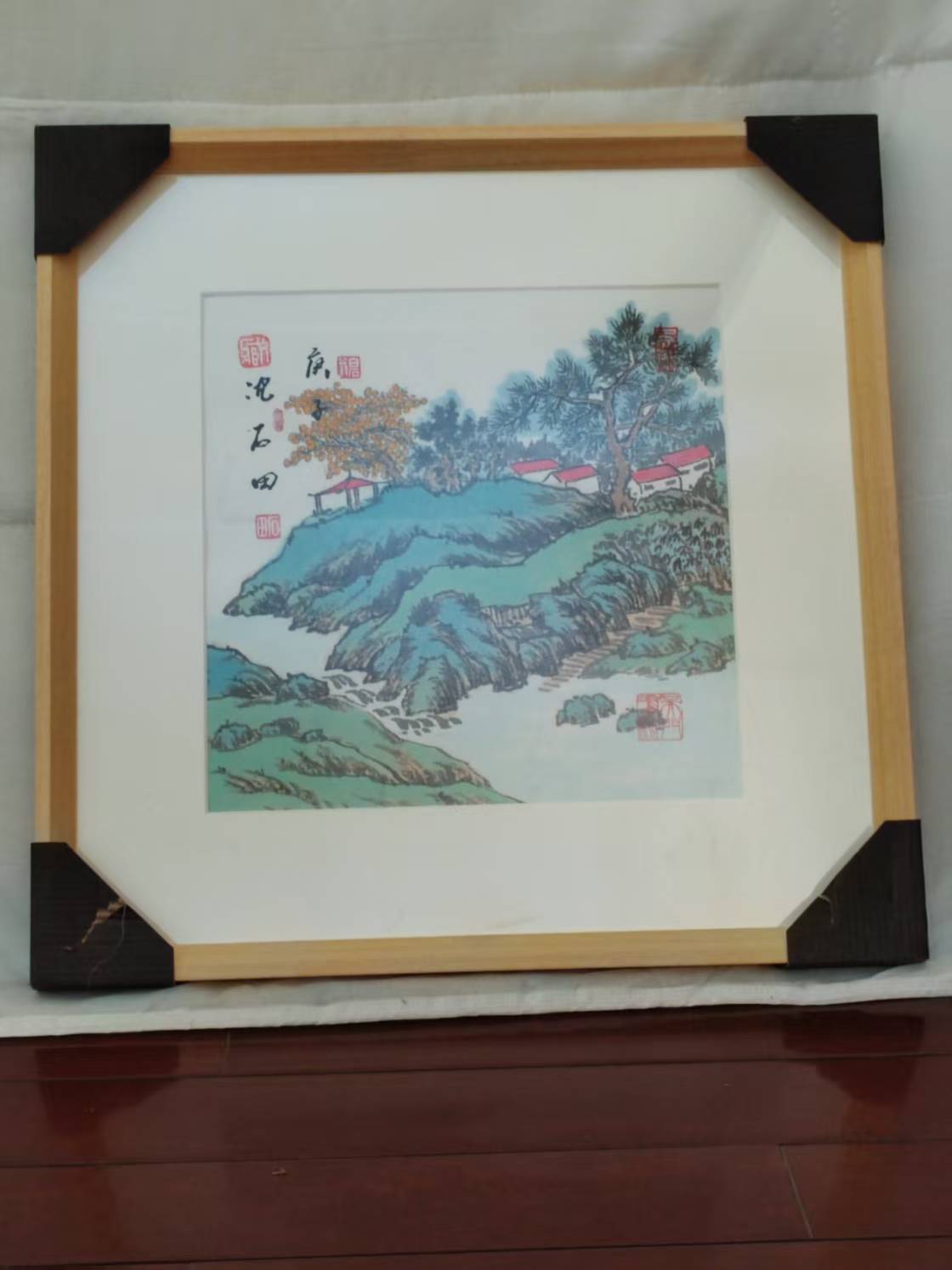 沈坤《绿水青山》-嘉诚艺术