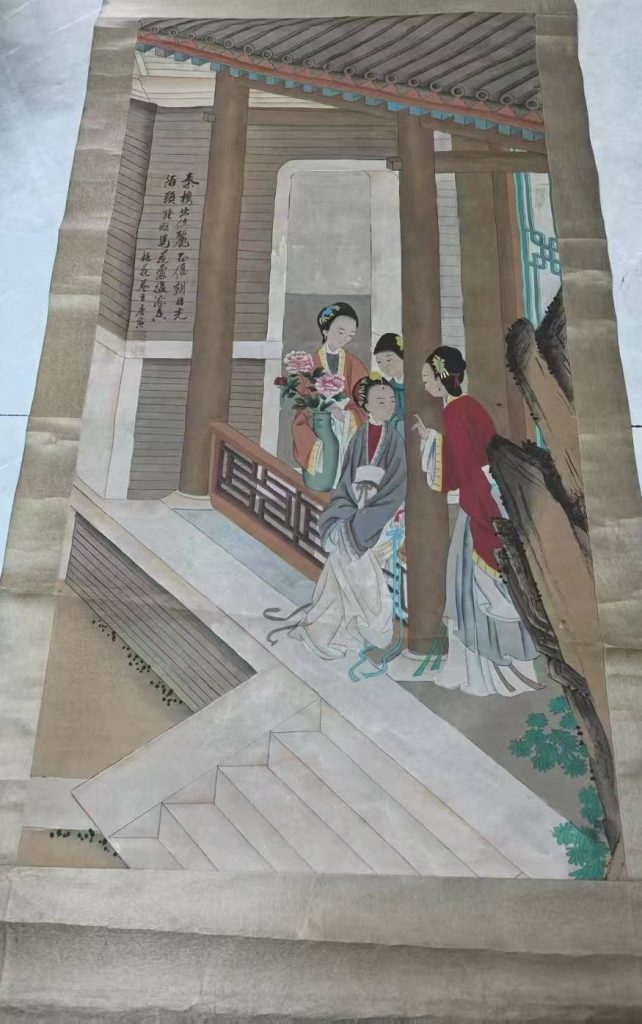 图片[1]-唐寅《仕女图》-嘉诚艺术