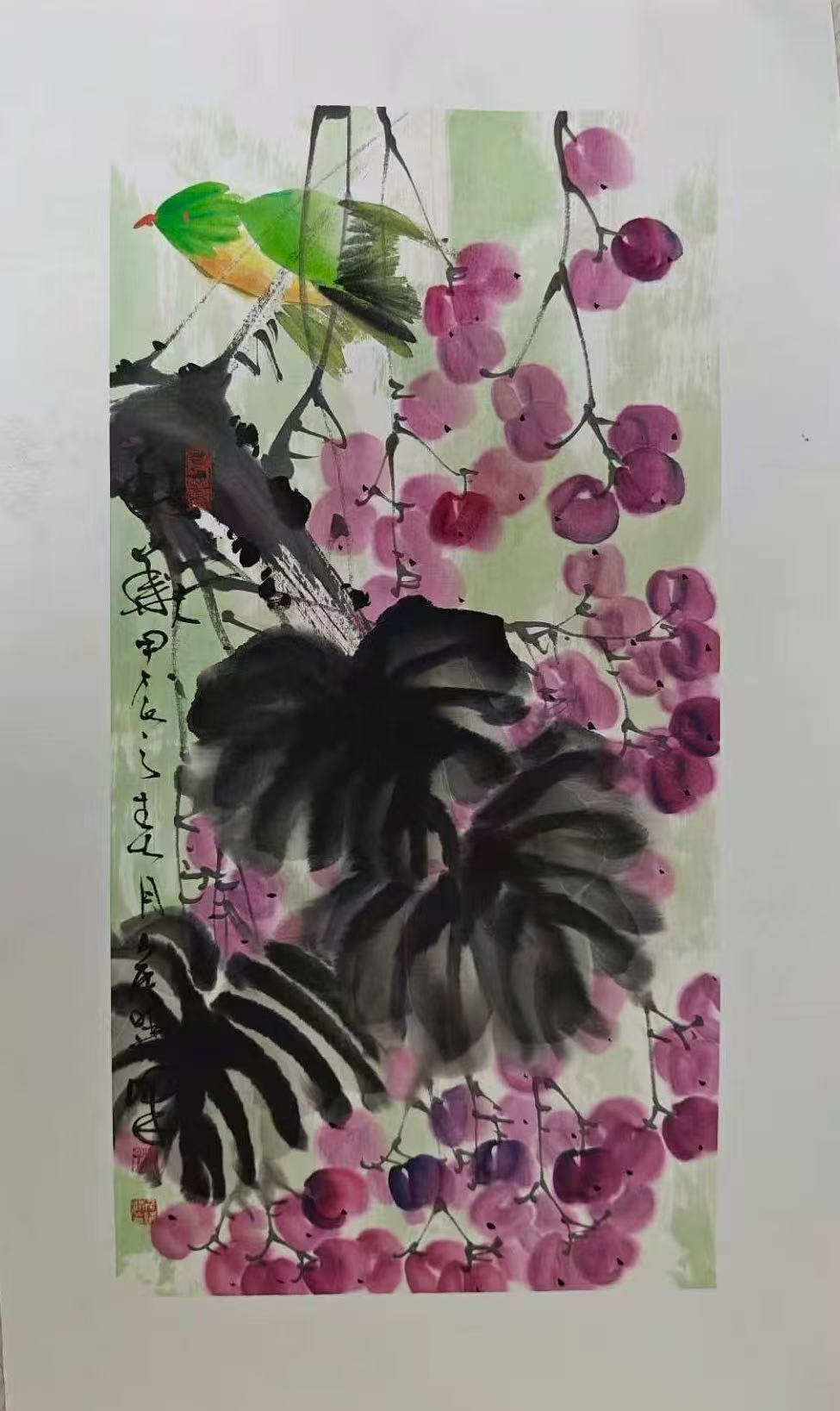 侯晓峰《紫气东来》-嘉诚艺术