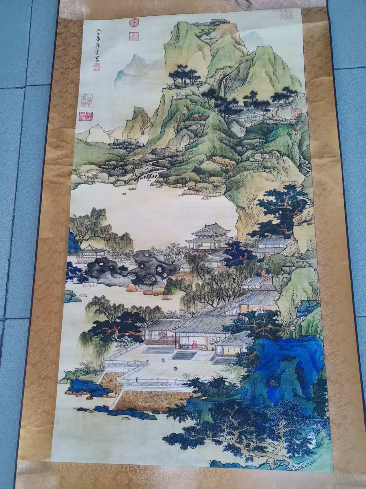 唐寅《山水画》-嘉诚艺术