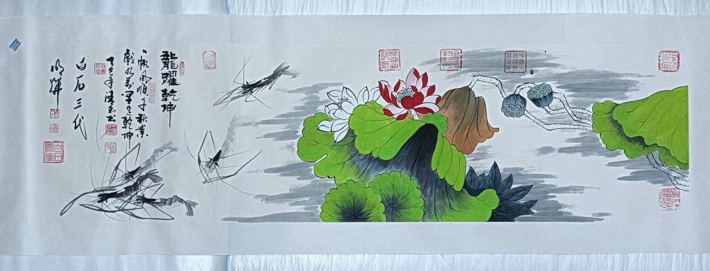 图片[1]-胡明辉《龙耀乾坤》-嘉诚艺术