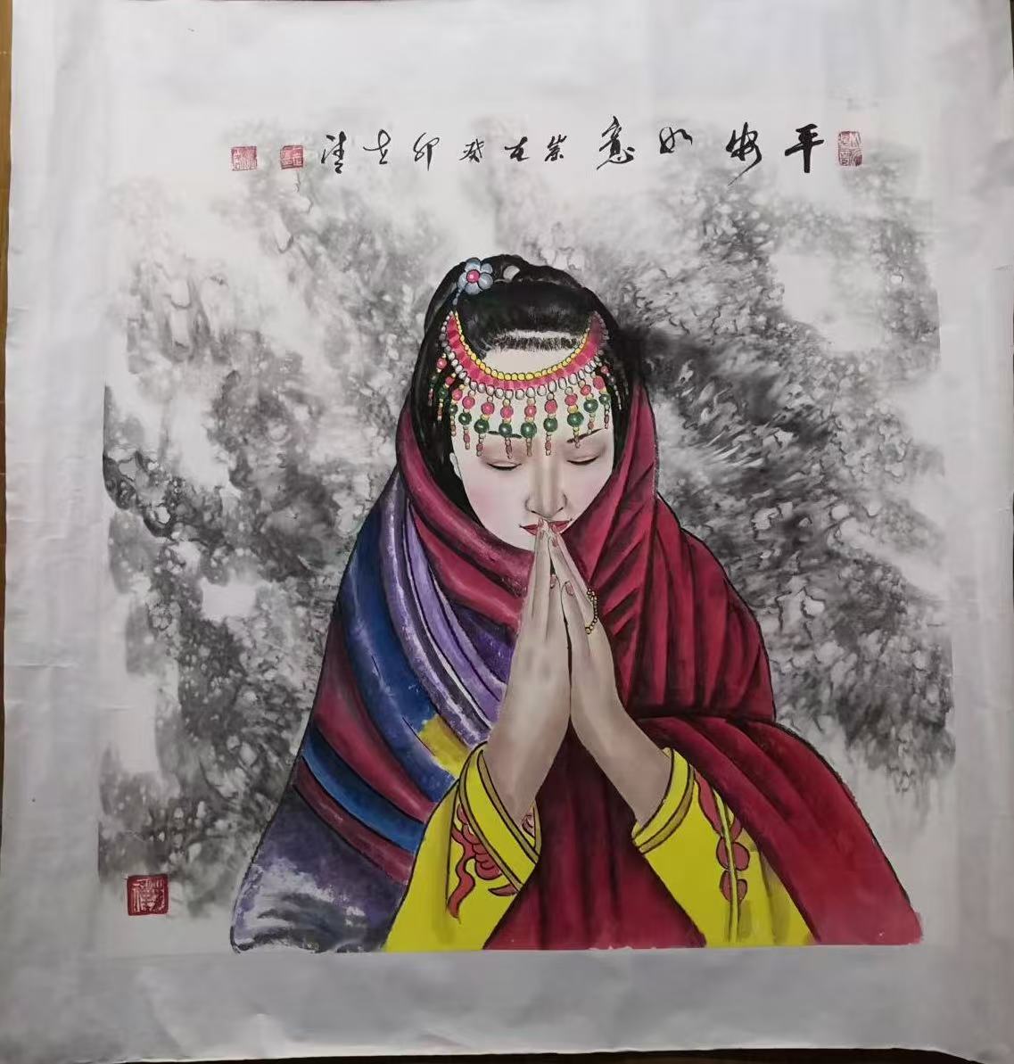 王伟《平安如意》-嘉诚艺术