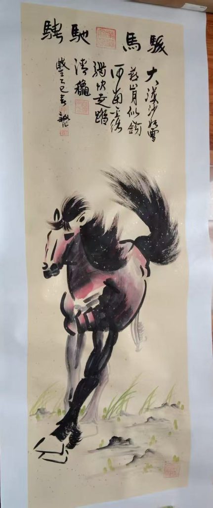 图片[1]-李新社《骏马驰骋》-嘉诚艺术