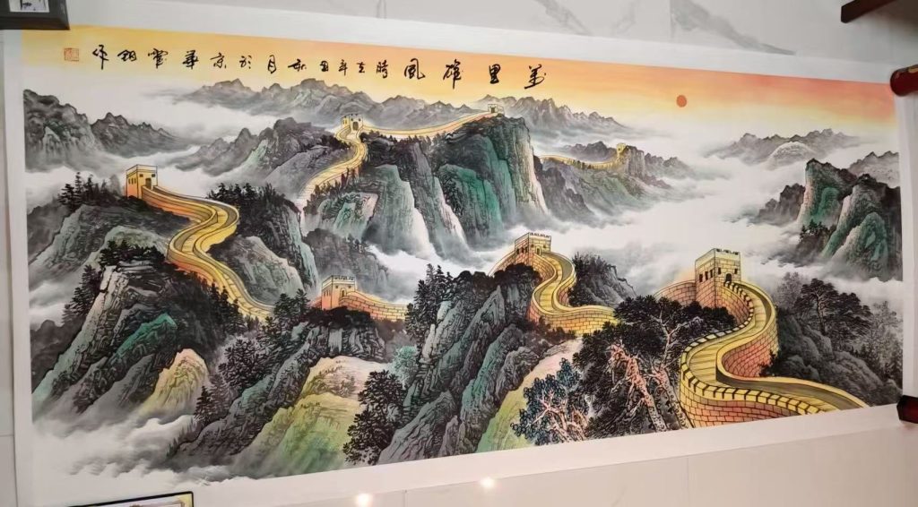 图片[1]-霍钢《万里雄风》-嘉诚艺术