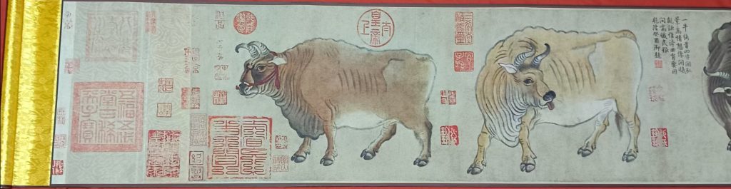 图片[1]-韩滉《五牛图》-嘉诚艺术