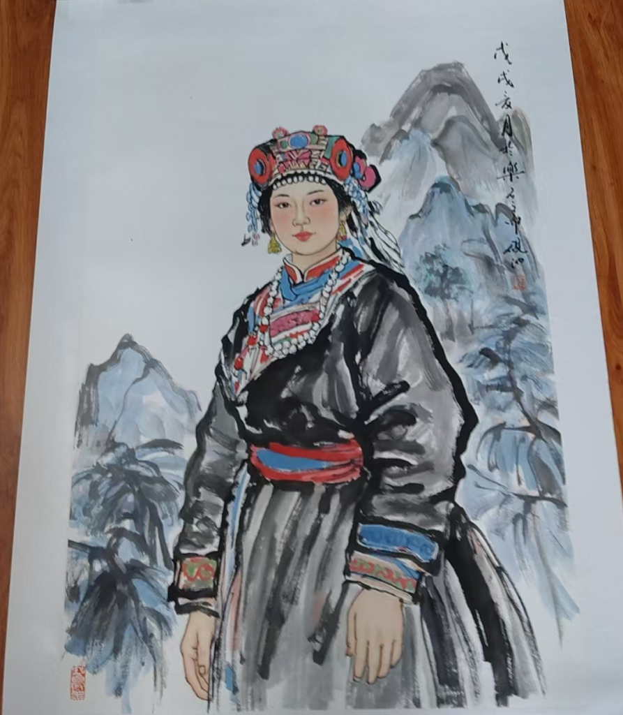 图片[1]-刘伟《人物画》-嘉诚艺术