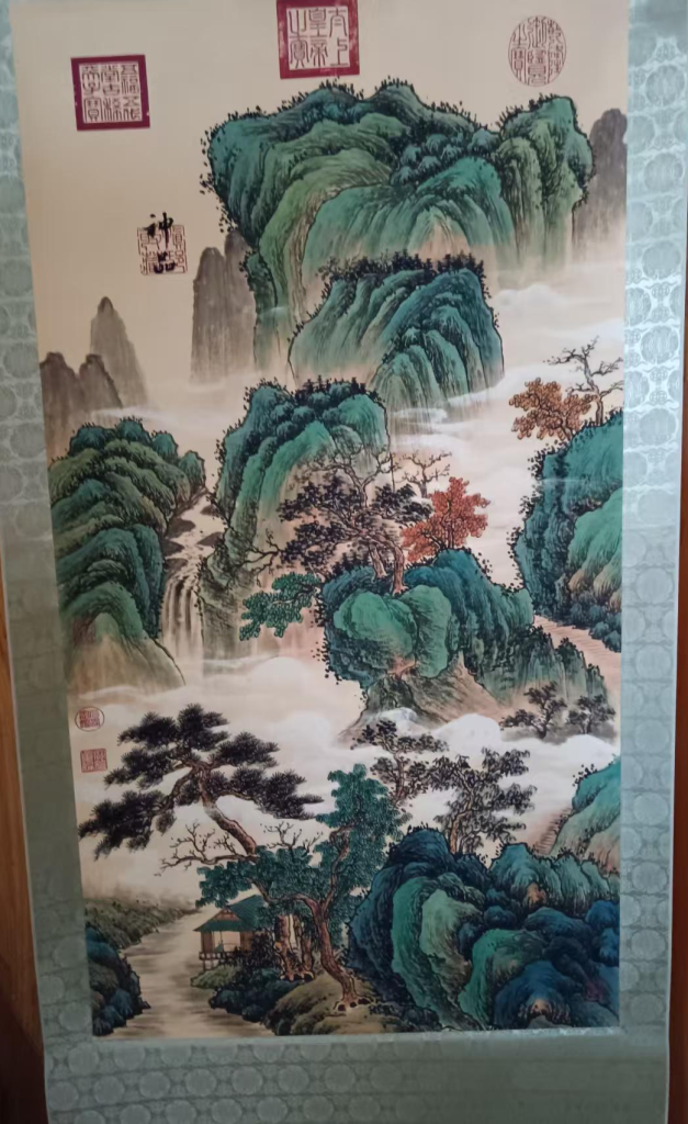 图片[1]-唐寅《山水图》-嘉诚艺术