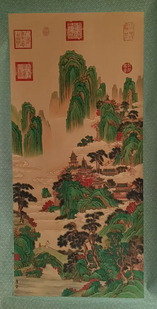 图片[1]-唐寅《山水图》-嘉诚艺术
