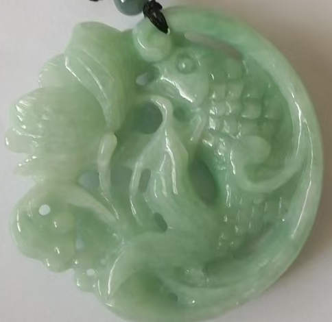 翡翠 《连连有余》-嘉诚艺术