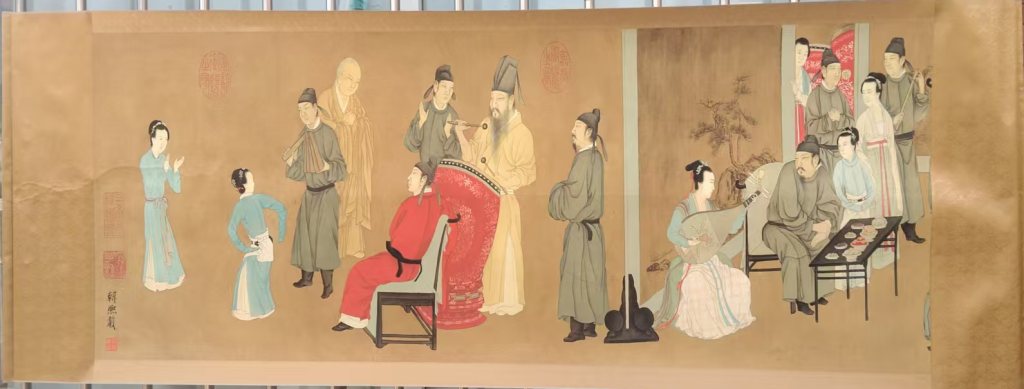 图片[1]-顾闳中《韩熙载夜宴图》-嘉诚艺术