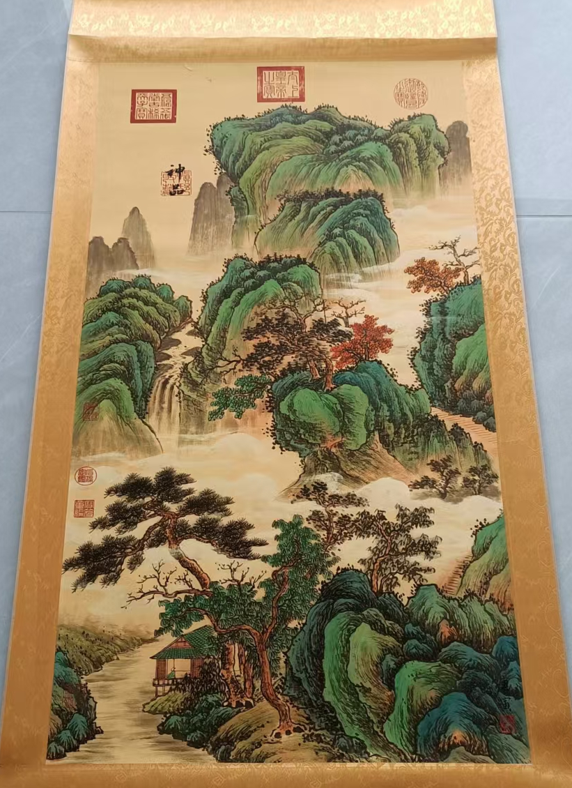 唐寅《银镜幽然》-嘉诚艺术