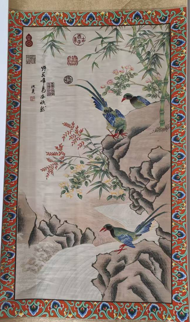 仇英《花鸟图》-嘉诚艺术