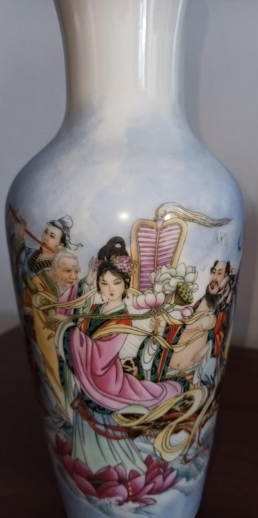 图片[3]-乾隆年制《八仙过海赏瓶》-嘉诚艺术