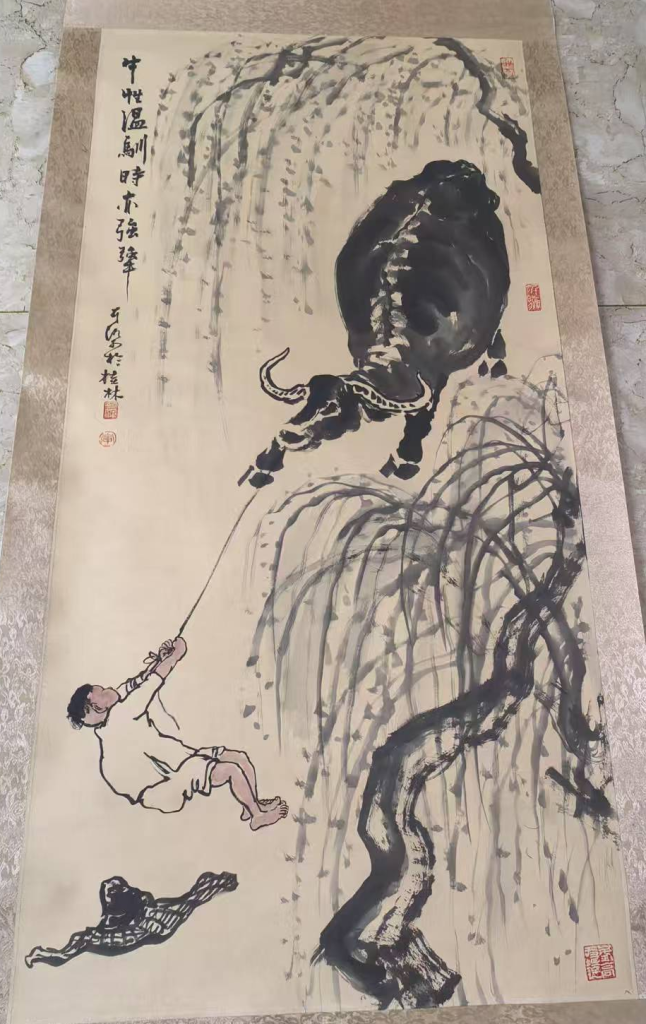 图片[1]-李可染《牧牛图》-嘉诚艺术