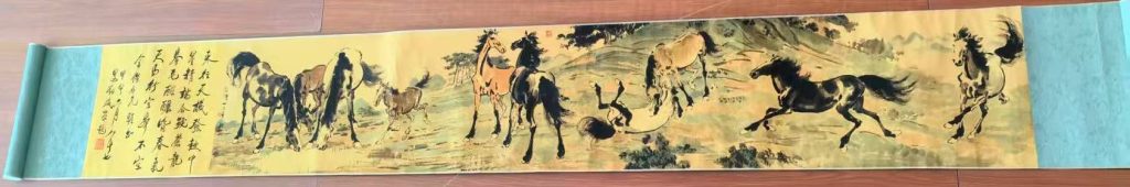 图片[1]-徐悲鸿《骏马图》-嘉诚艺术