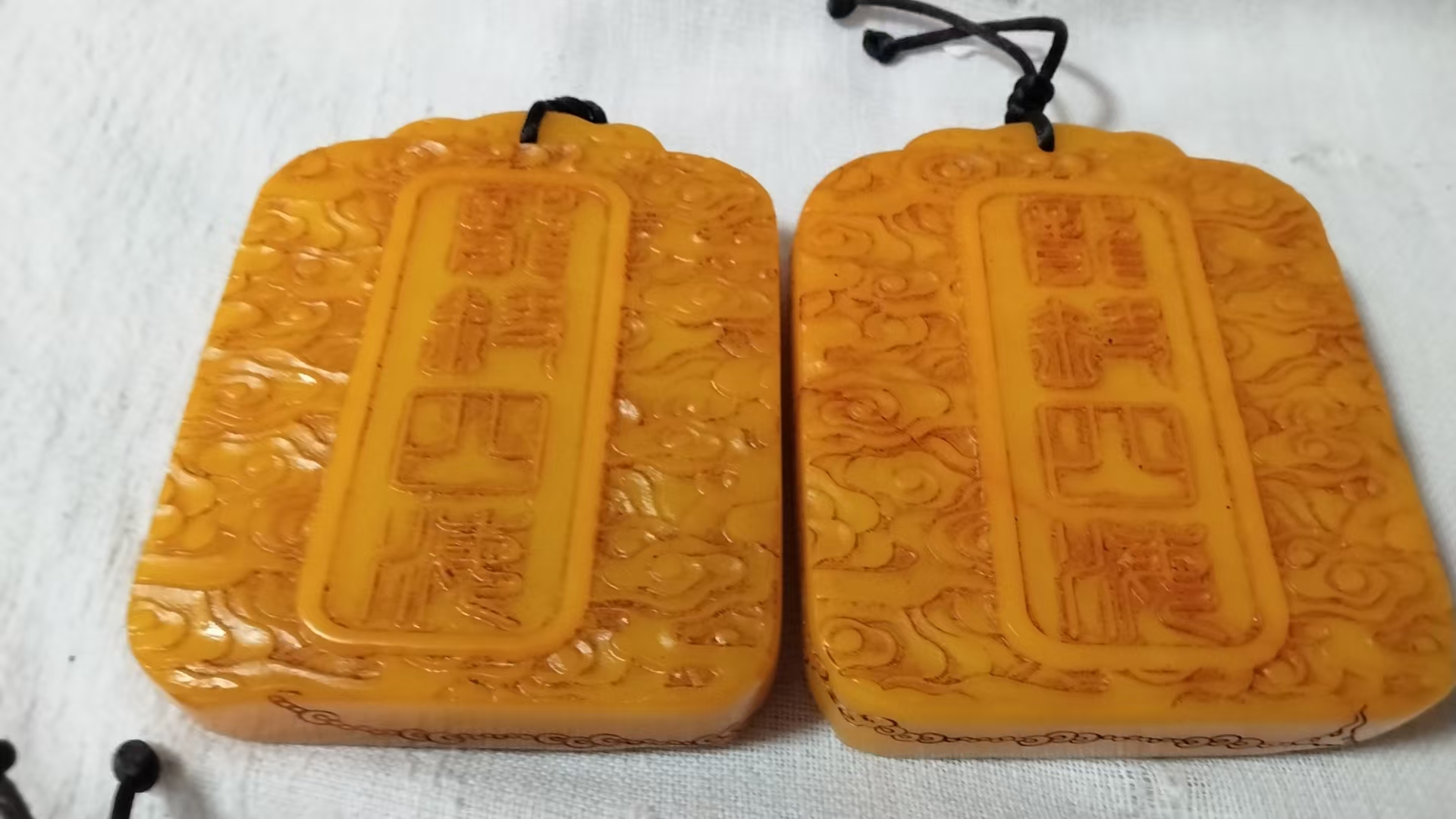 田黄石《龙牌》*8