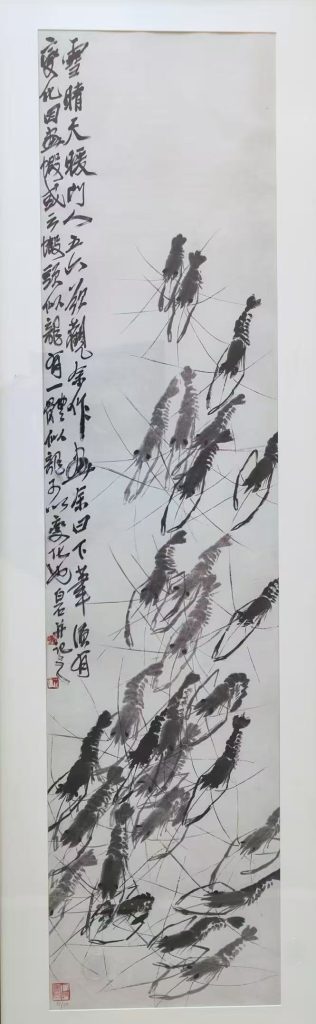 图片[1]-齐白石《群虾图》-嘉诚艺术