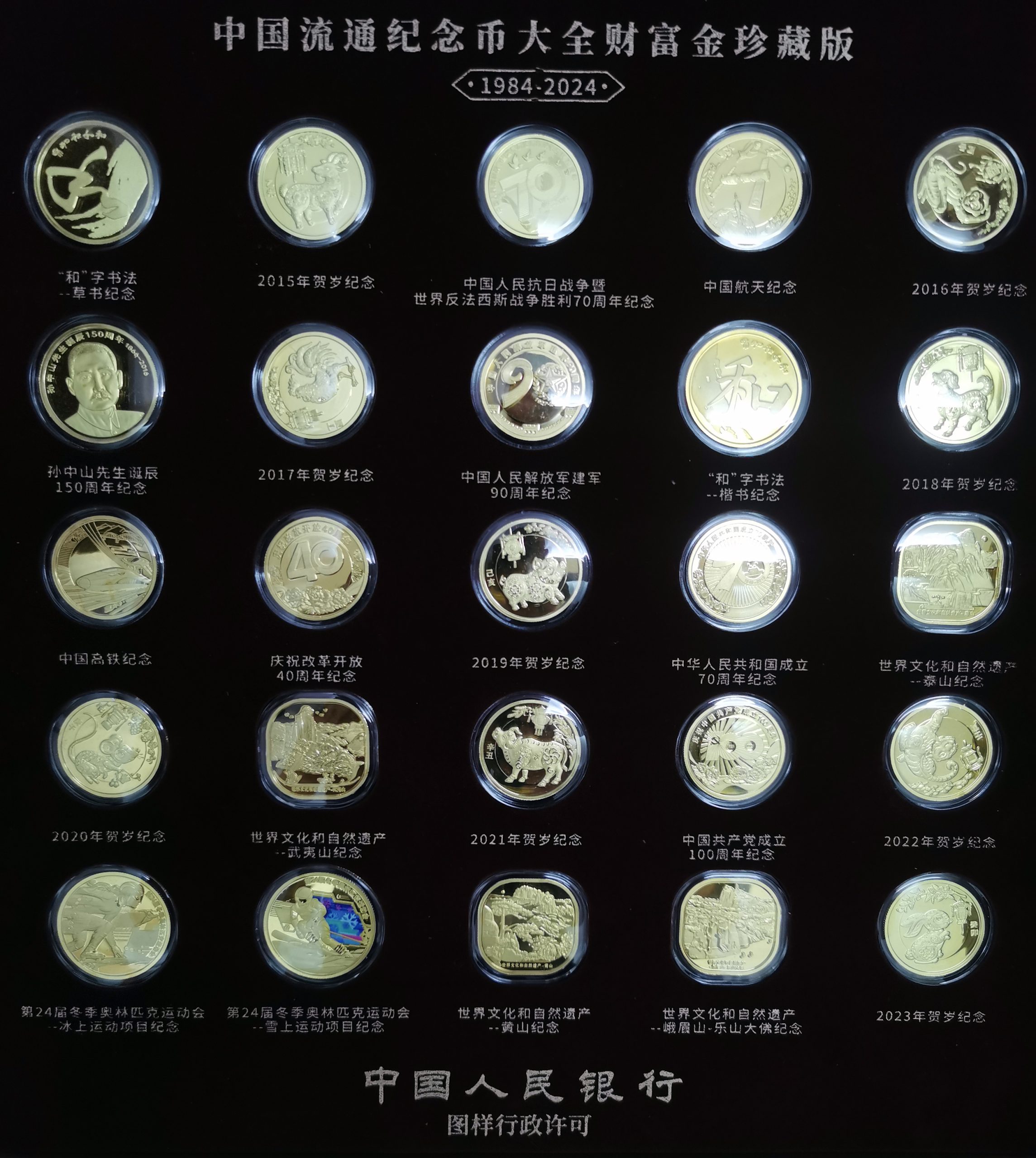 财富金珍藏版《流通纪念币大全》