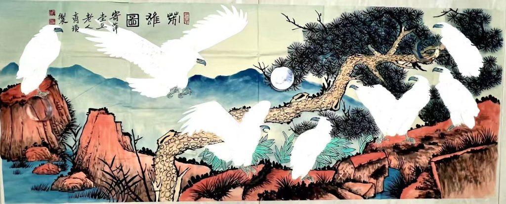 图片[1]-齐白石《英雄图》-嘉诚艺术
