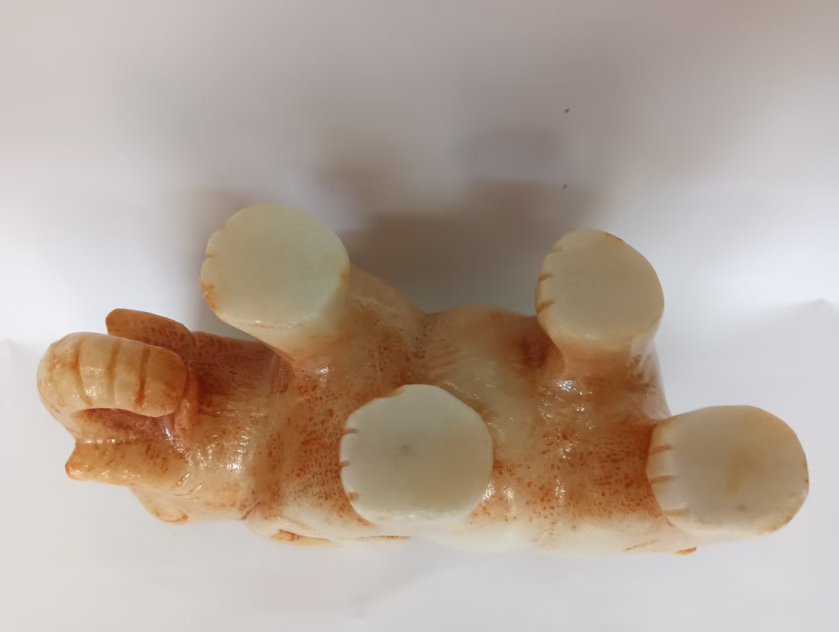 清汉和田玉象《吉祥如意》