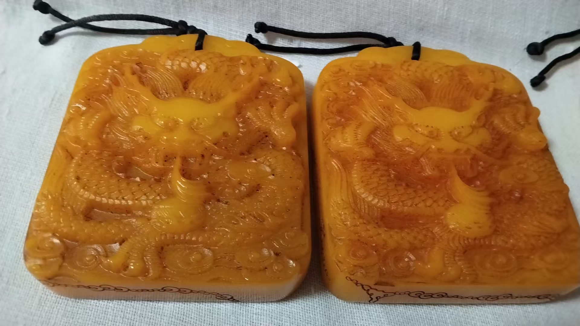 田黄石《龙牌》*8-嘉诚艺术
