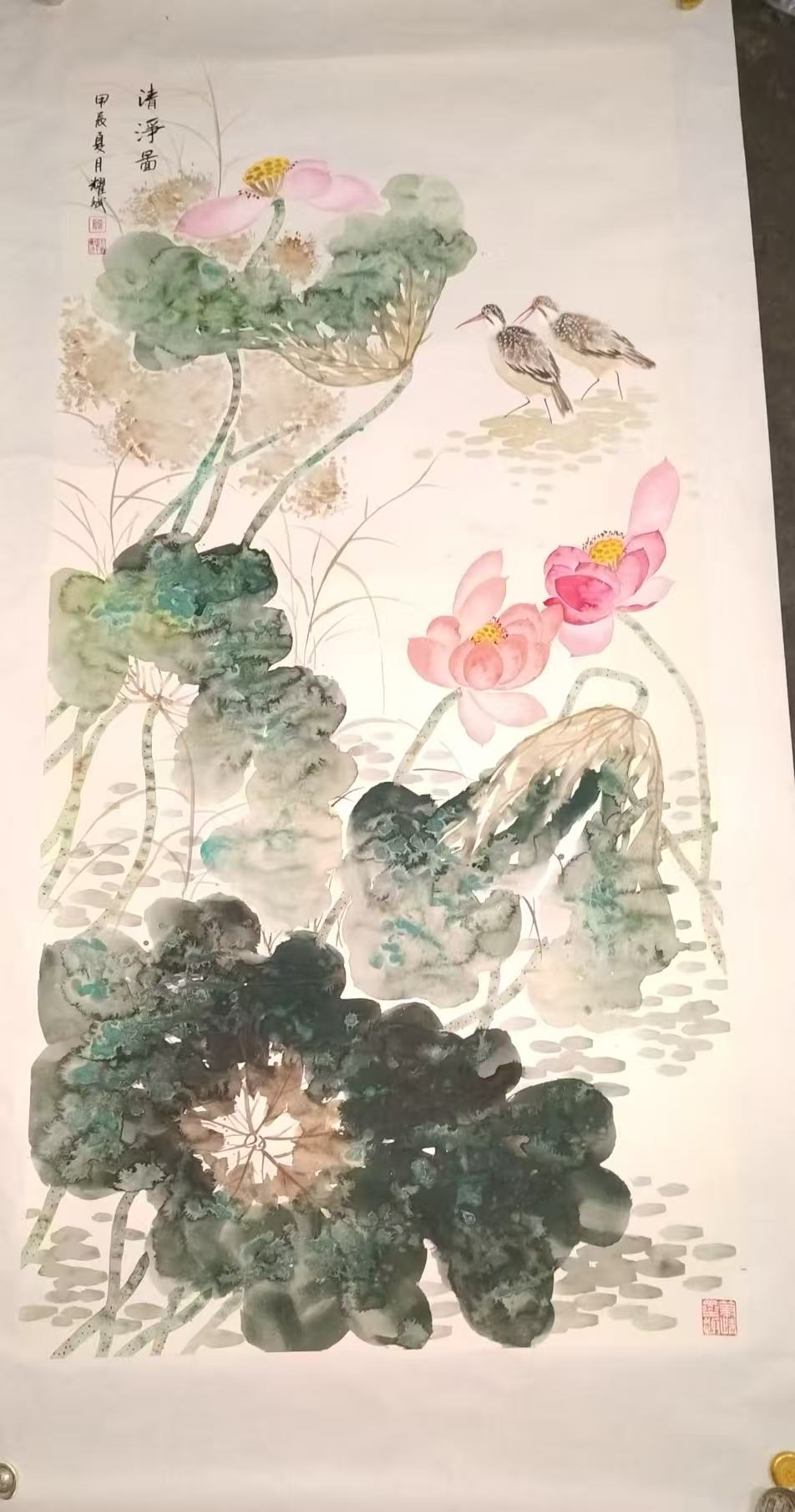 余耀斌《清净图》-嘉诚艺术