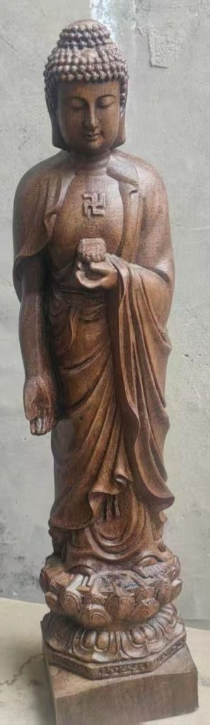 图片[1]-芽庄沉香木《佛像》-嘉诚艺术