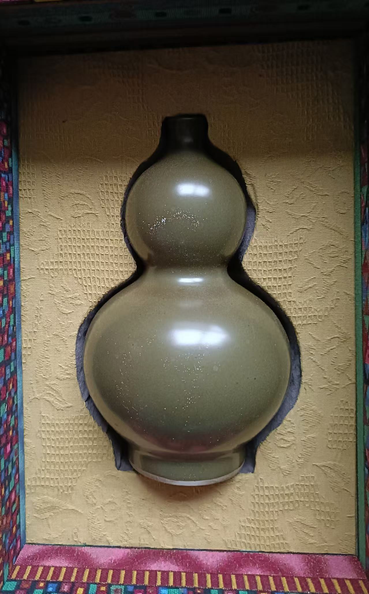 清雍正《茶叶末釉福禄》-嘉诚艺术