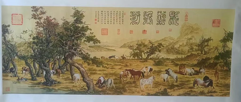 图片[1]-颜明轩《马到成功》-嘉诚艺术