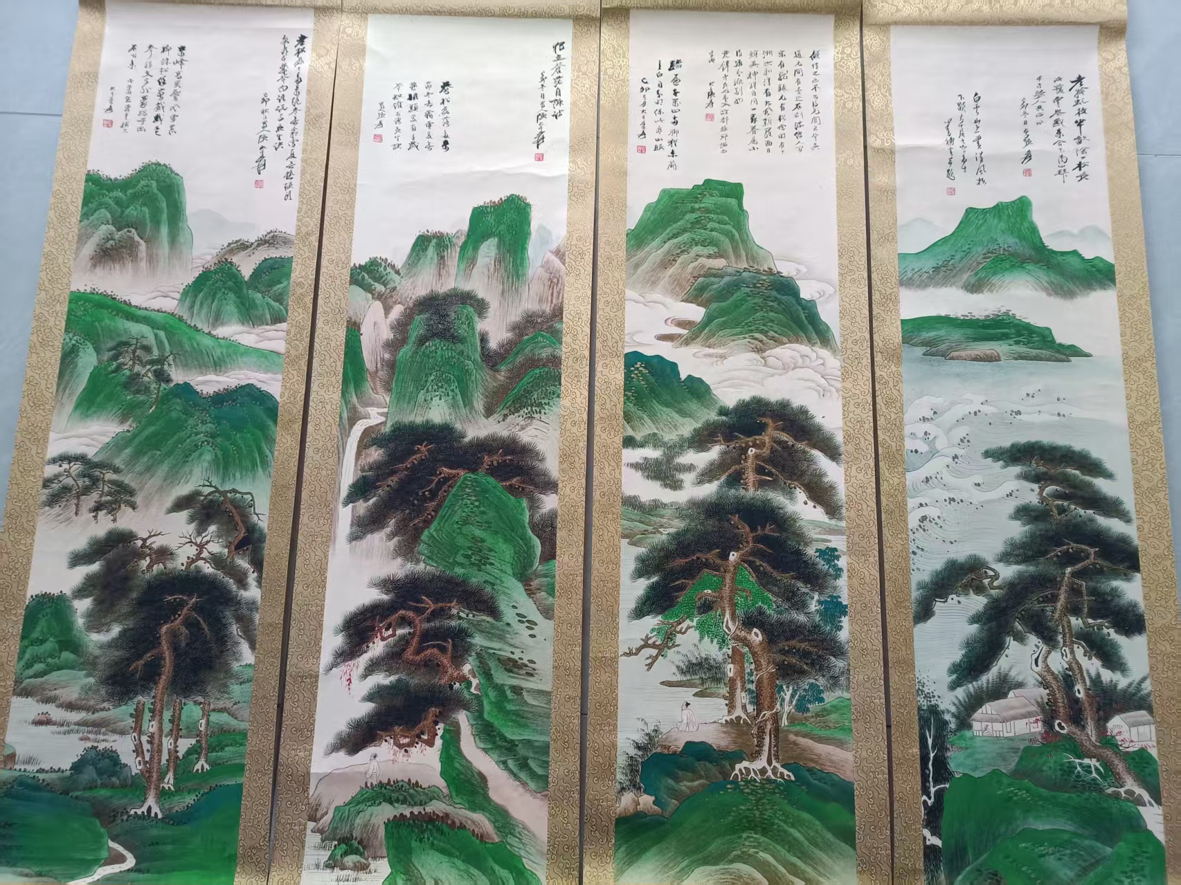 张大千《云山春意》-嘉诚艺术