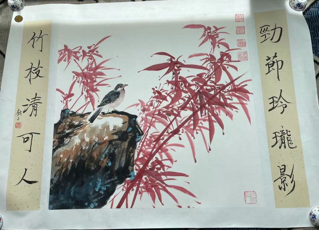 图片[1]-李锦之《栖碧闻风》-嘉诚艺术