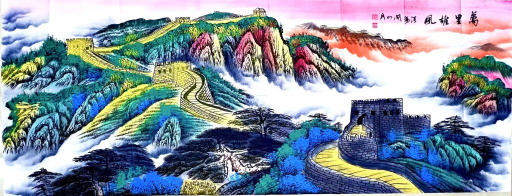 图片[1]-关山月《万里雄风》-嘉诚艺术
