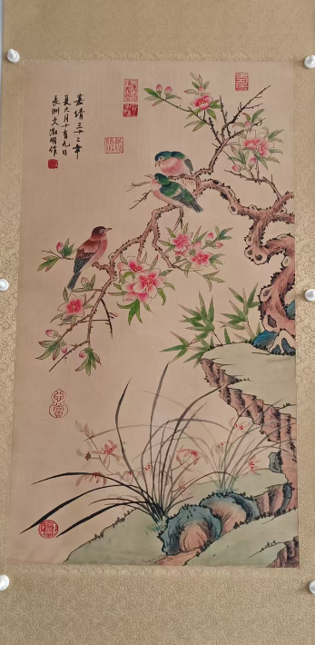 文徽明《花鸟图》-嘉诚艺术