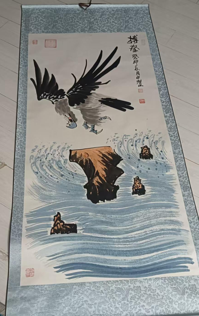 图片[1]-孙中翠《雄鹰》-嘉诚艺术