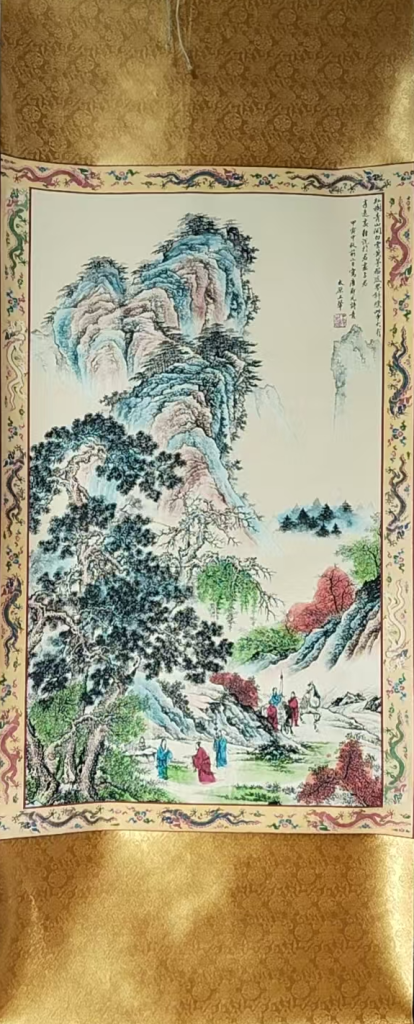 图片[1]-王翚《访友图》-嘉诚艺术