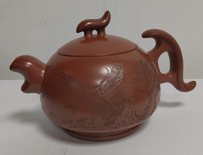 顾景舟《紫砂壶》李苦禅画-嘉诚艺术