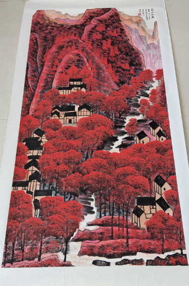 李克成《万山红遍》-嘉诚艺术
