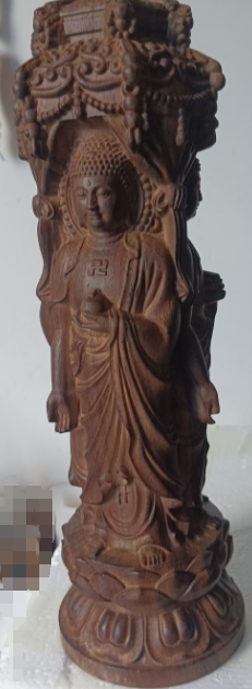 图片[3]-红土沉香《三圣浮雕像》-嘉诚艺术
