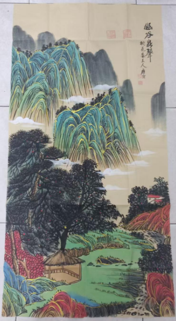 唐寅《幽谷泉声》-嘉诚艺术