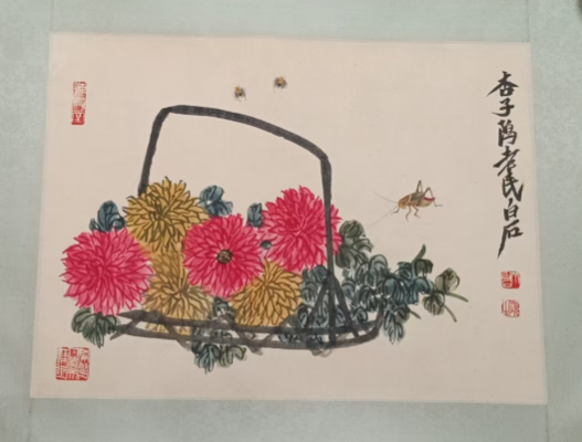齐白石《延年益寿》-嘉诚艺术