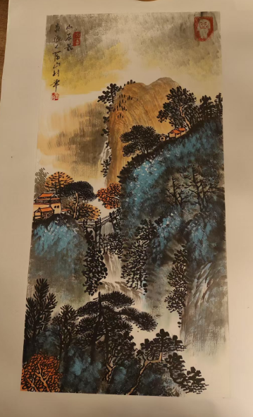 孙立芳《山居图》-嘉诚艺术